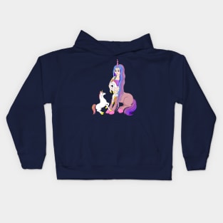 Centaur and Unicorns Kids Hoodie